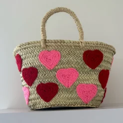 Medium Heart Palm Basket