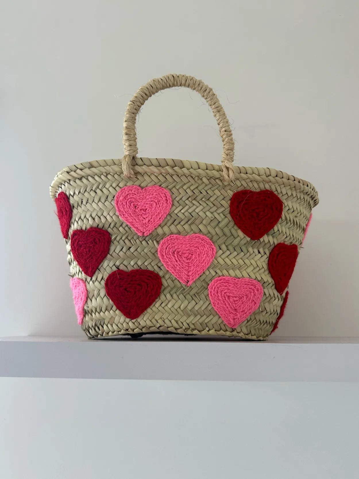 Medium Heart Palm Basket