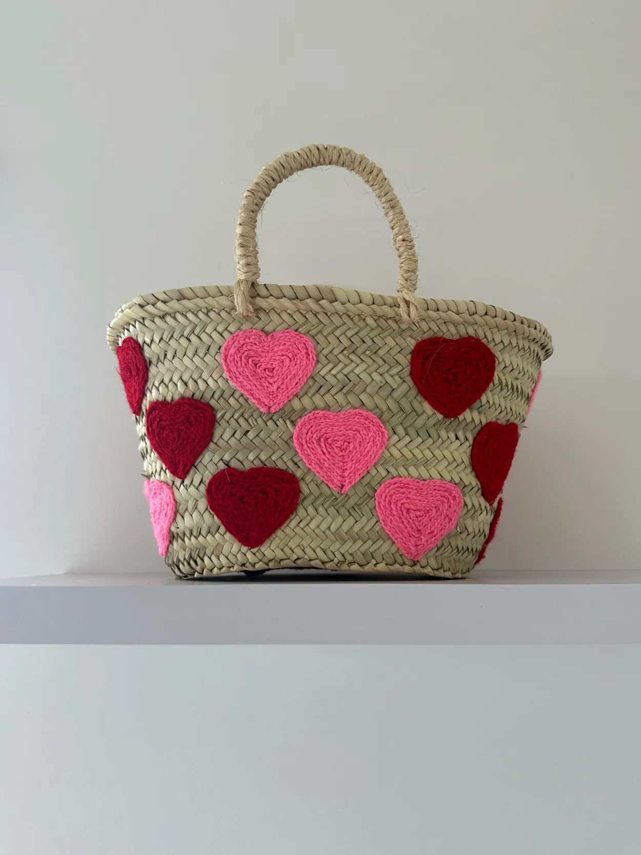 Medium Heart Palm Basket
