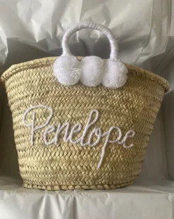 Medium Personalised Pom Pom Basket