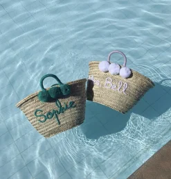 Medium Personalised Pom Pom Basket