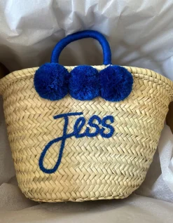 Medium Personalised Pom Pom Basket
