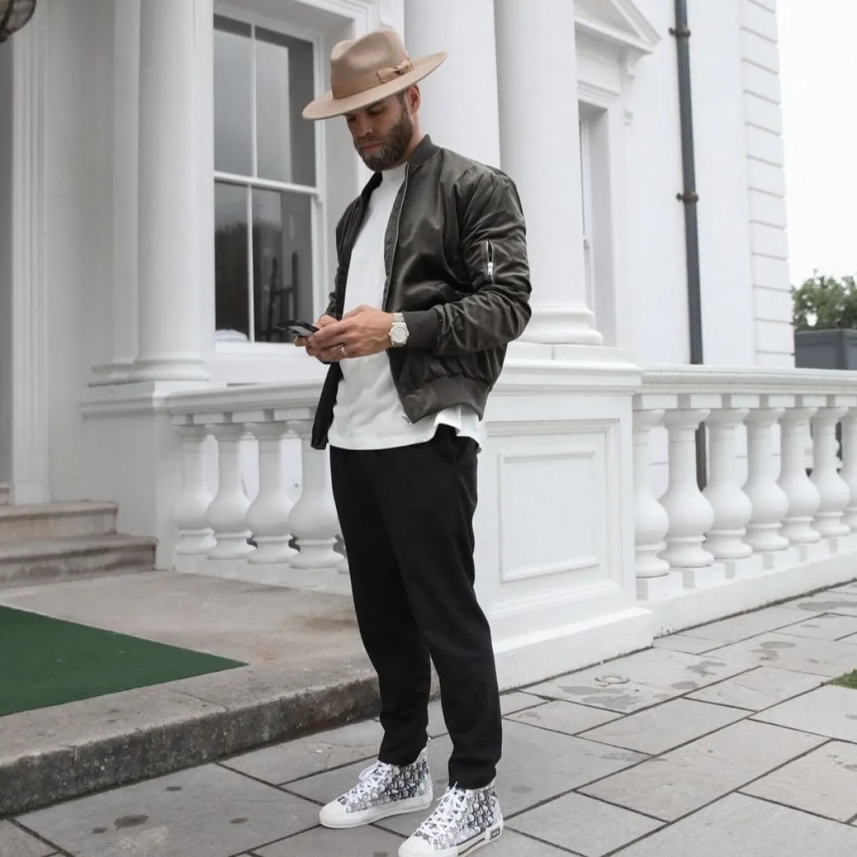 Men's Classic Wool Fedora - Camel