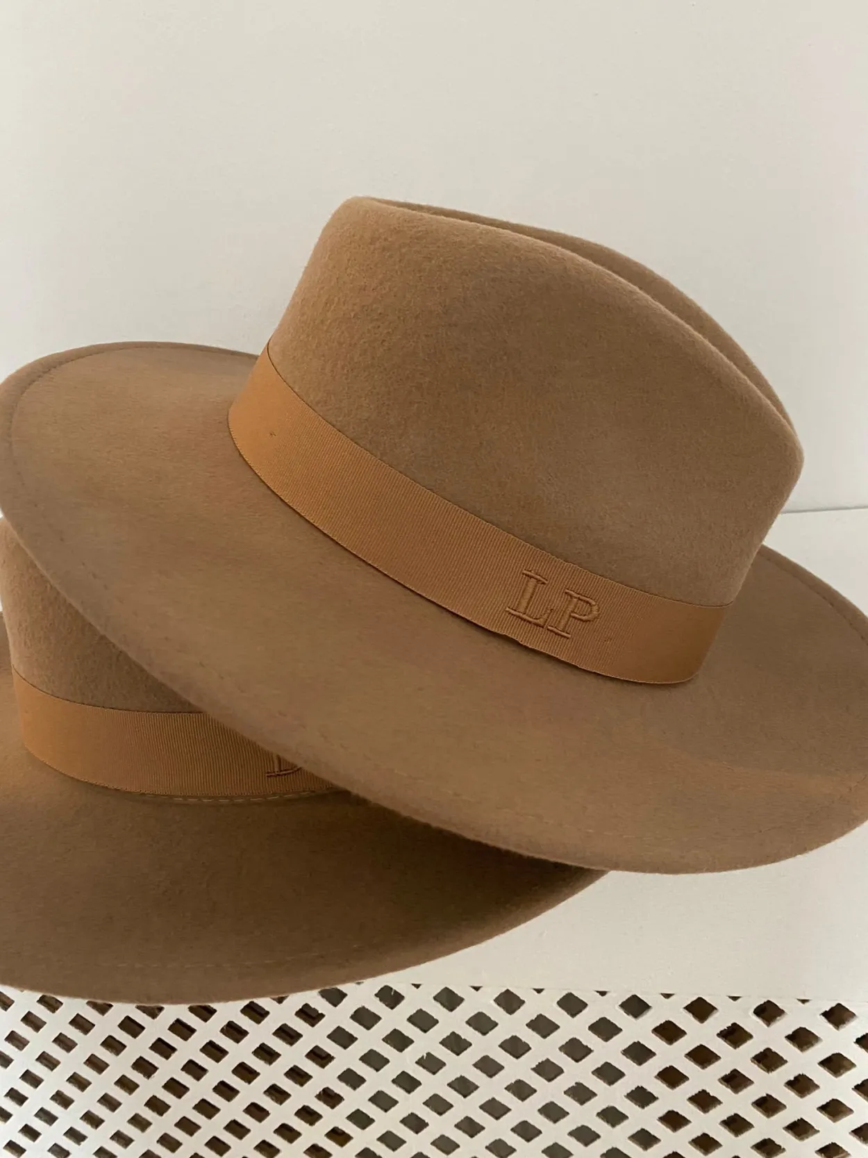 Men's Classic Wool Fedora - Camel