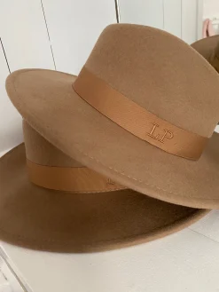 Men's Classic Wool Fedora - Camel