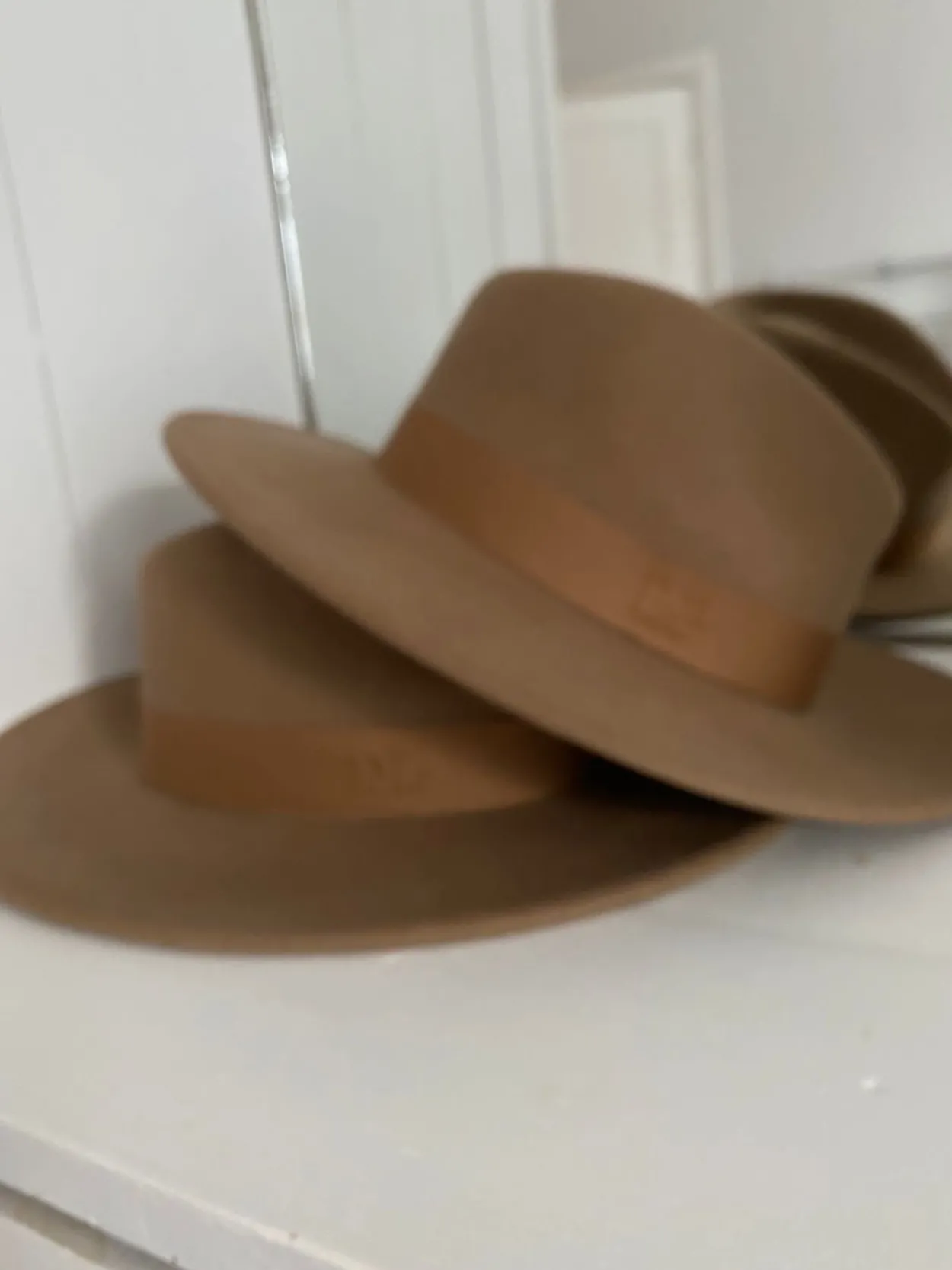 Men's Classic Wool Fedora - Camel