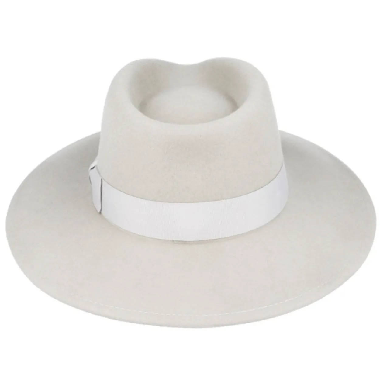 Men's Classic Wool Fedora - Stone