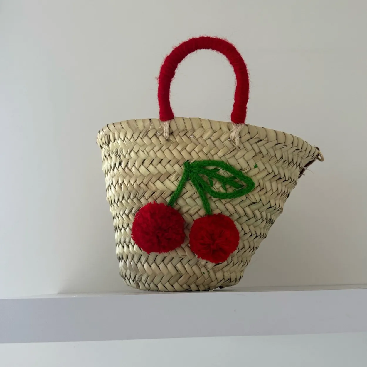 Mini Cherry Palm Basket