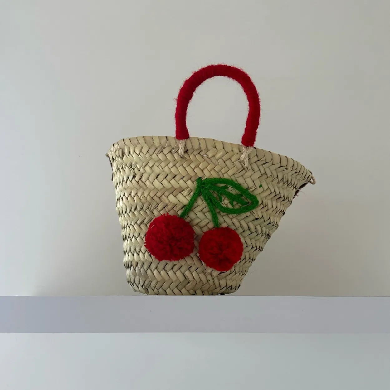 Mini Cherry Palm Basket