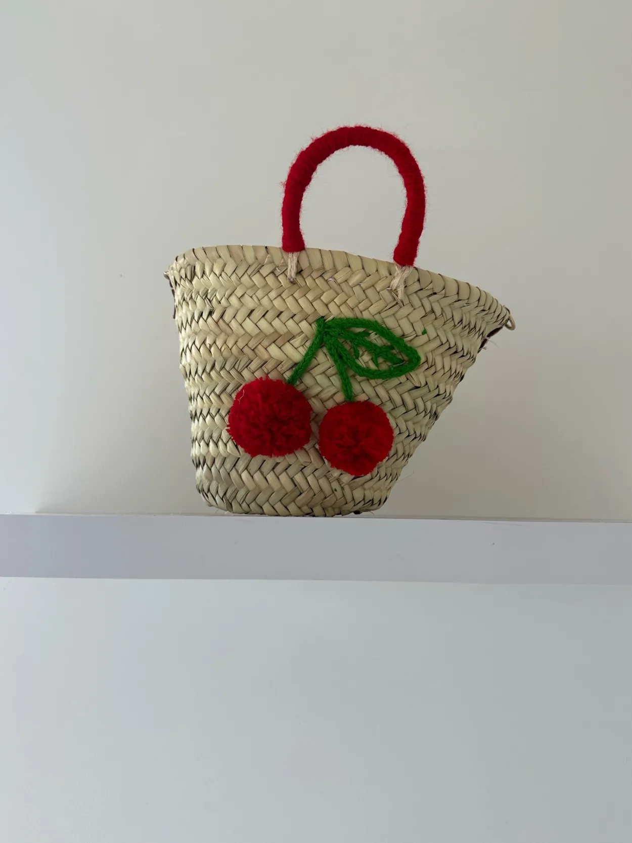 Mini Cherry Palm Basket