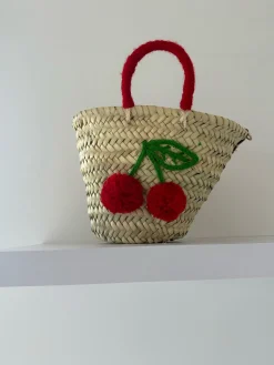 Mini Cherry Palm Basket
