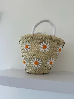 Mini Daisy Palm Basket