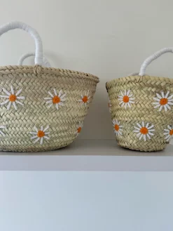 Mini Daisy Palm Basket