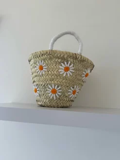 Mini Daisy Palm Basket