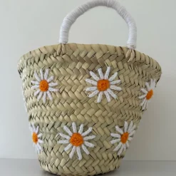 Mini Daisy Palm Basket