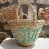 Mini 'LOVE' Palm Basket
