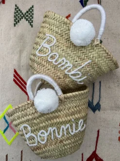 Mini Personalised Pom-Pom Basket