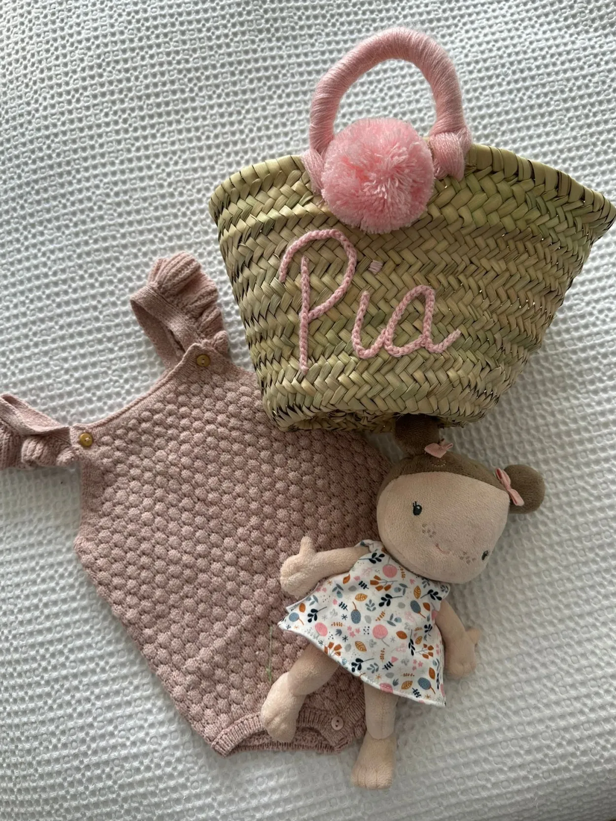 Mini Personalised Pom-Pom Basket