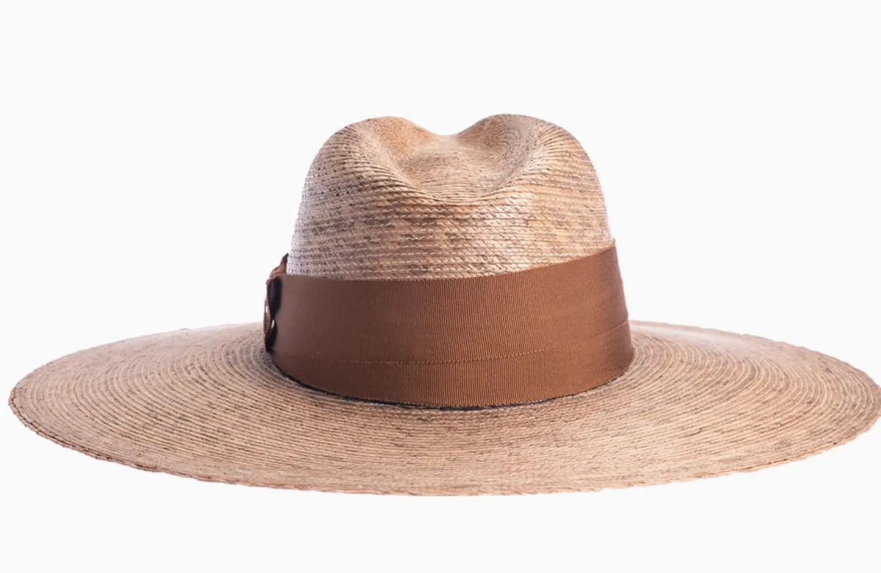 Nassau - Palm Leaf Fedora Hat