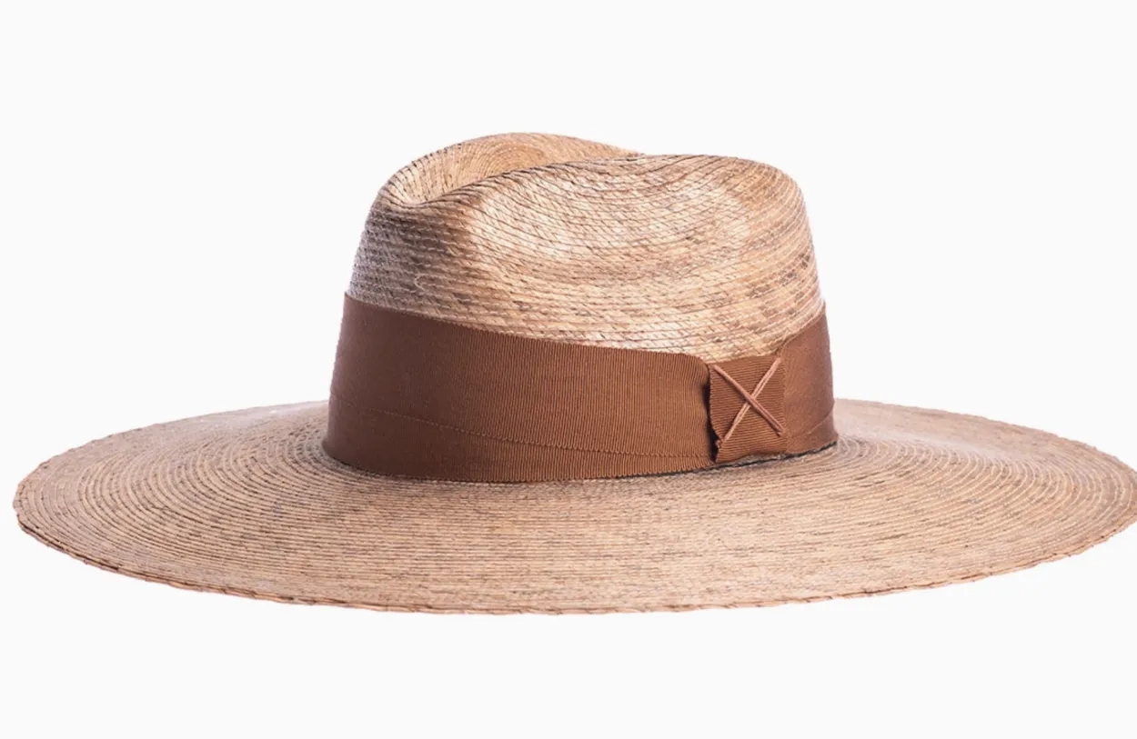 Nassau - Palm Leaf Fedora Hat