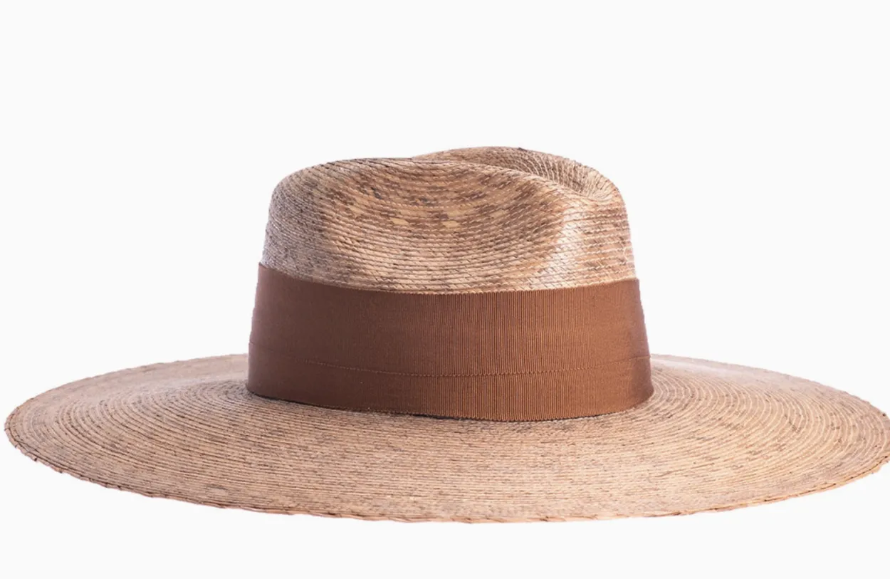 Nassau - Palm Leaf Fedora Hat