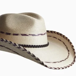 Nomad - Palm Leaf Western Hat