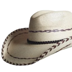 Nomad - Palm Leaf Western Hat