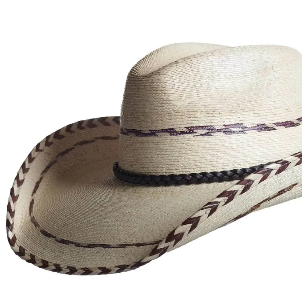 Nomad - Palm Leaf Western Hat