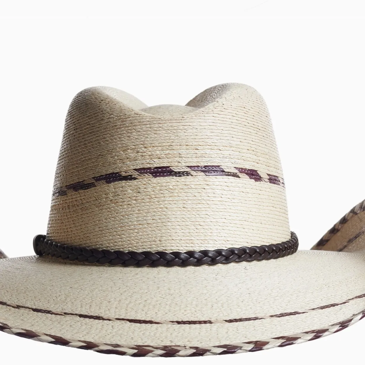Nomad - Palm Leaf Western Hat