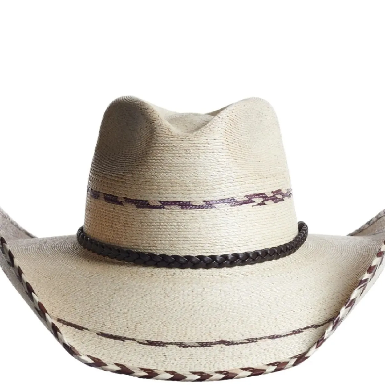 Nomad - Palm Leaf Western Hat