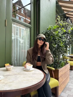 Olive baseball cap - BONITA