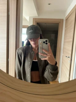 Olive baseball cap - BONITA