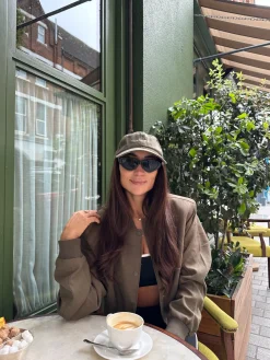 Olive baseball cap - BONITA