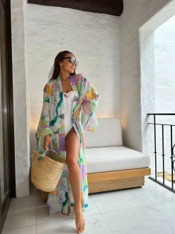 POSITANO - Kaftan & Basket