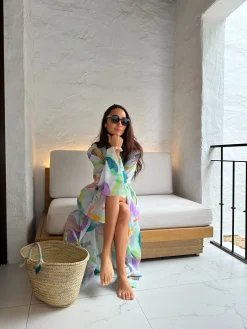 POSITANO - Kaftan & Basket