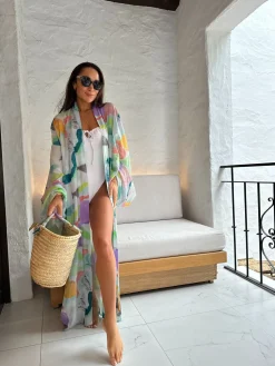 POSITANO - Kaftan & Basket