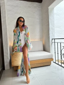 POSITANO - Kaftan & Basket
