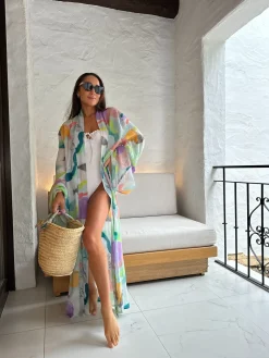 POSITANO - Kaftan & Basket