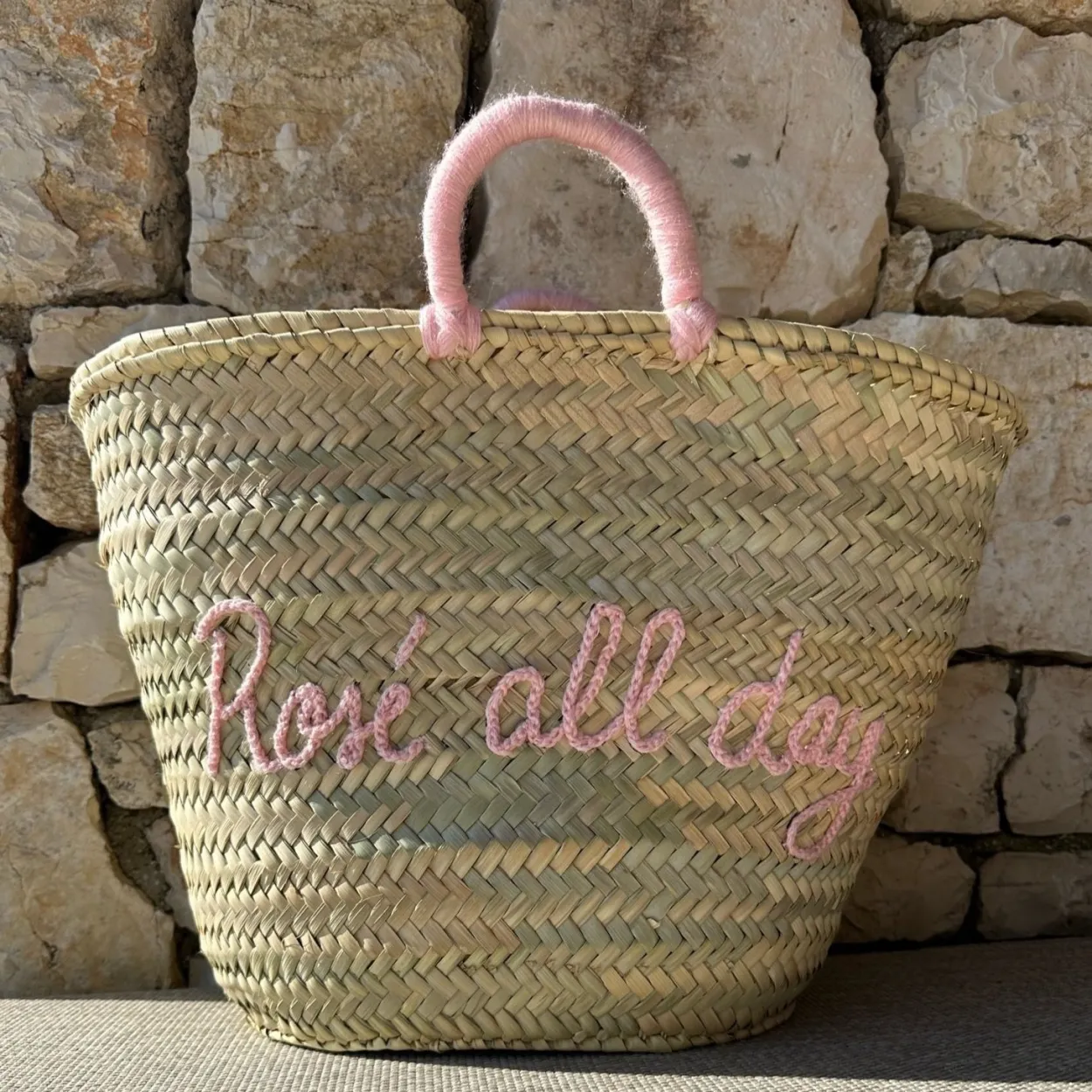 Rosé all day basket