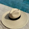 St Kitts - Palm hat black band