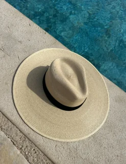 St Kitts - Palm hat black band