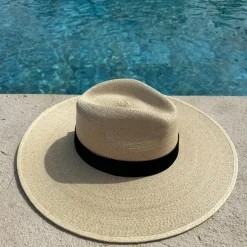 St Kitts - Palm hat black band