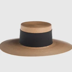 St Lucia - Palm Leaf Boater Hat