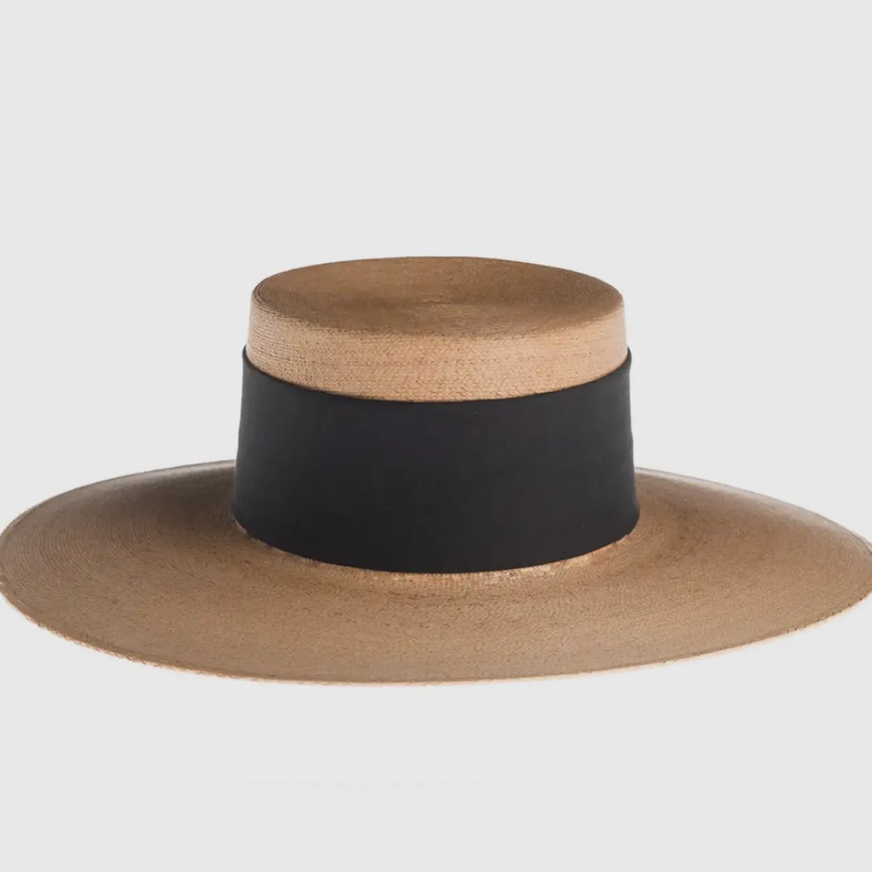 St Lucia - Palm Leaf Boater Hat