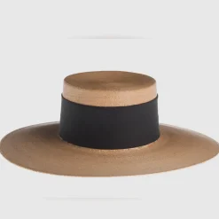 St Lucia - Palm Leaf Boater Hat