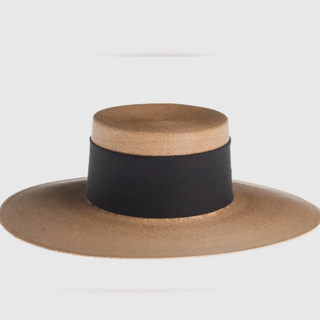St Lucia - Palm Leaf Boater Hat