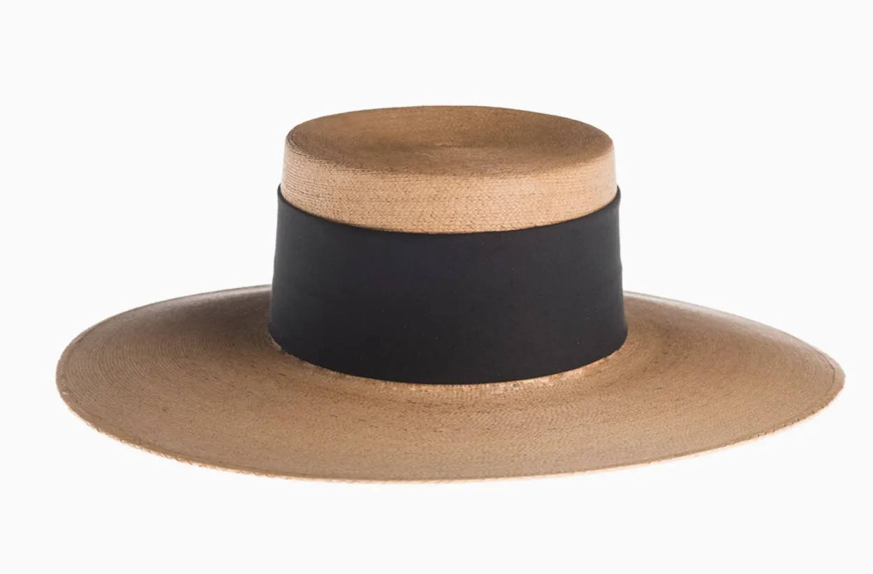 St Lucia - Palm Leaf Boater Hat