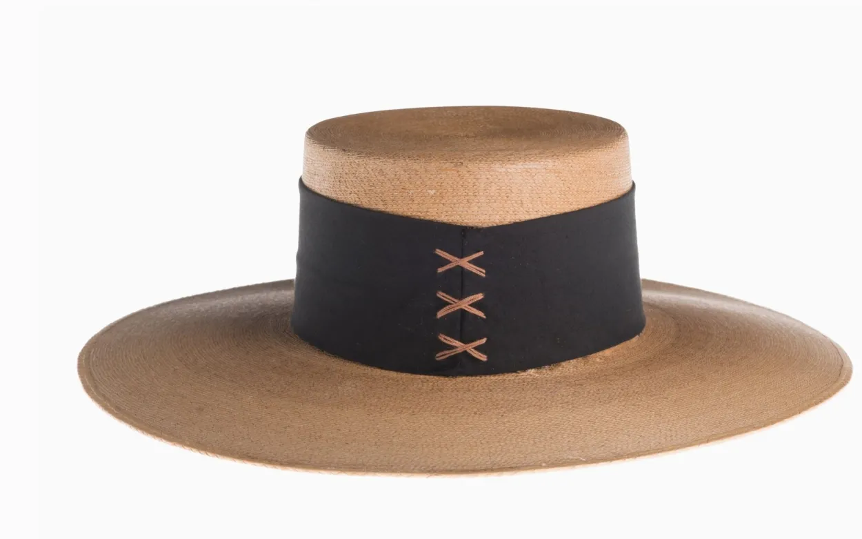 St Lucia - Palm Leaf Boater Hat