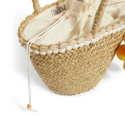 The Baby Bali Lemon Pom Pom Basket