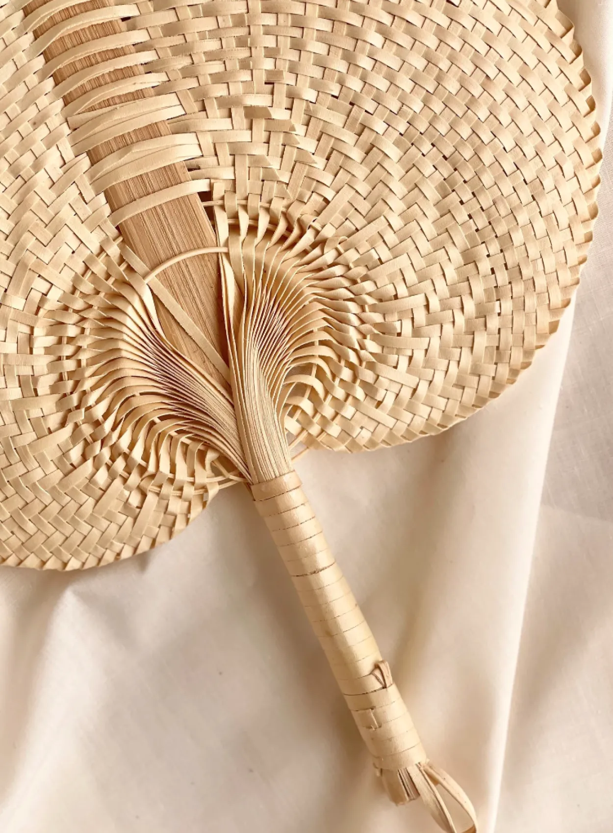 The Bali Bamboo Fan